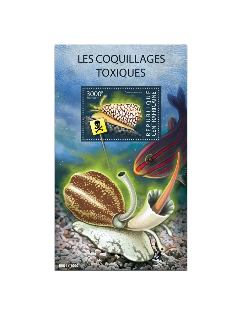 n° 821 - Timbre CENTRAFRIQUE Blocs et feuillets