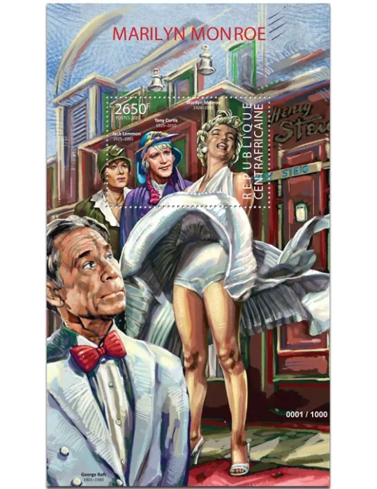 n° 826 - Timbre CENTRAFRIQUE Blocs et feuillets