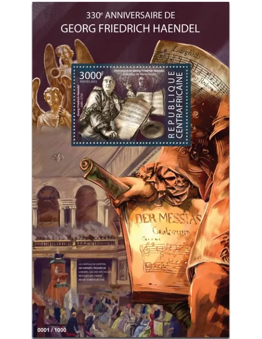 n° 835 - Timbre CENTRAFRIQUE Blocs et feuillets