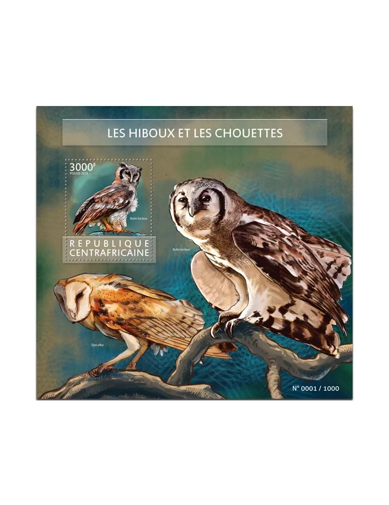 n° 847 - Timbre CENTRAFRIQUE Blocs et feuillets