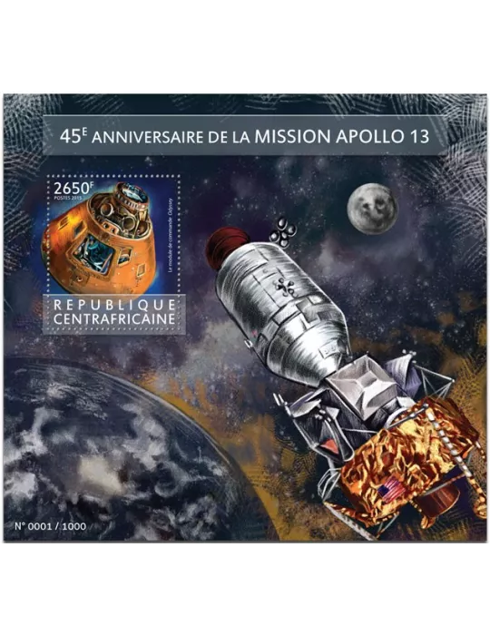 n° 862 - Timbre CENTRAFRIQUE Blocs et feuillets