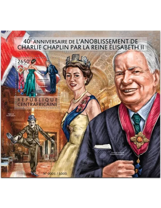 n° 864 - Timbre CENTRAFRIQUE Blocs et feuillets