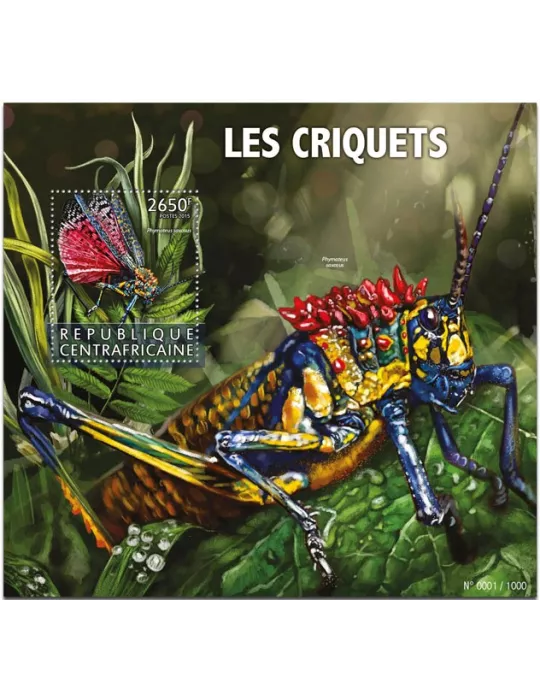 n° 899 - Timbre CENTRAFRIQUE Blocs et feuillets