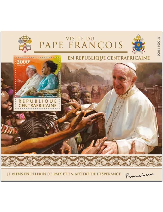 n° 920 - Timbre CENTRAFRIQUE Blocs et feuillets