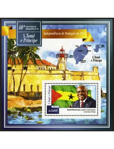 n° 801 - Timbre SAINT-THOMAS ET PRINCE Blocs et feuillets