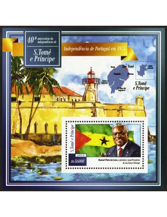 n° 801 - Timbre SAINT-THOMAS ET PRINCE Blocs et feuillets