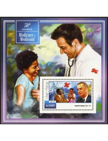 n° 817 - Timbre SAINT-THOMAS ET PRINCE Blocs et feuillets