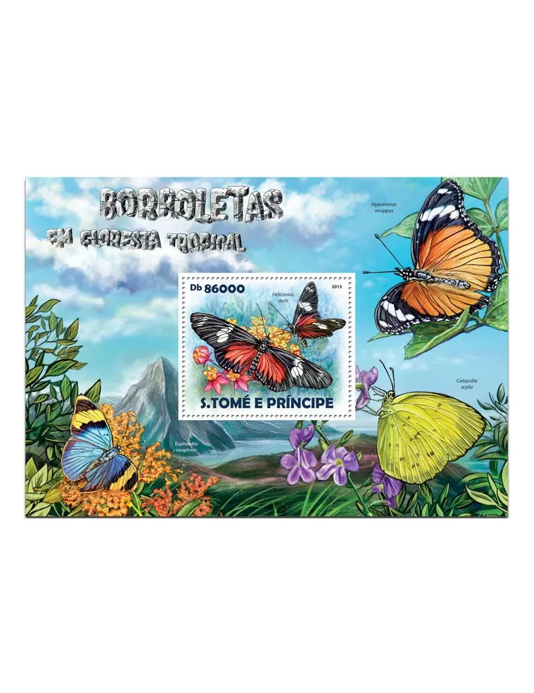 n° 821 - Timbre SAINT-THOMAS ET PRINCE Blocs et feuillets