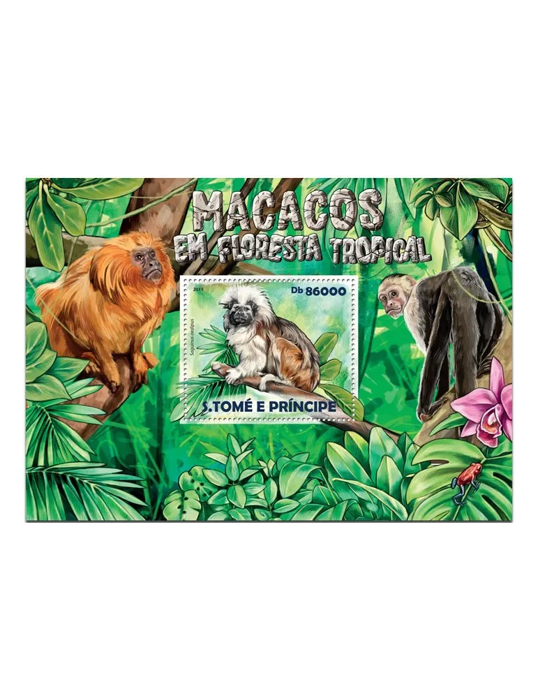 n° 830 - Timbre SAINT-THOMAS ET PRINCE Blocs et feuillets