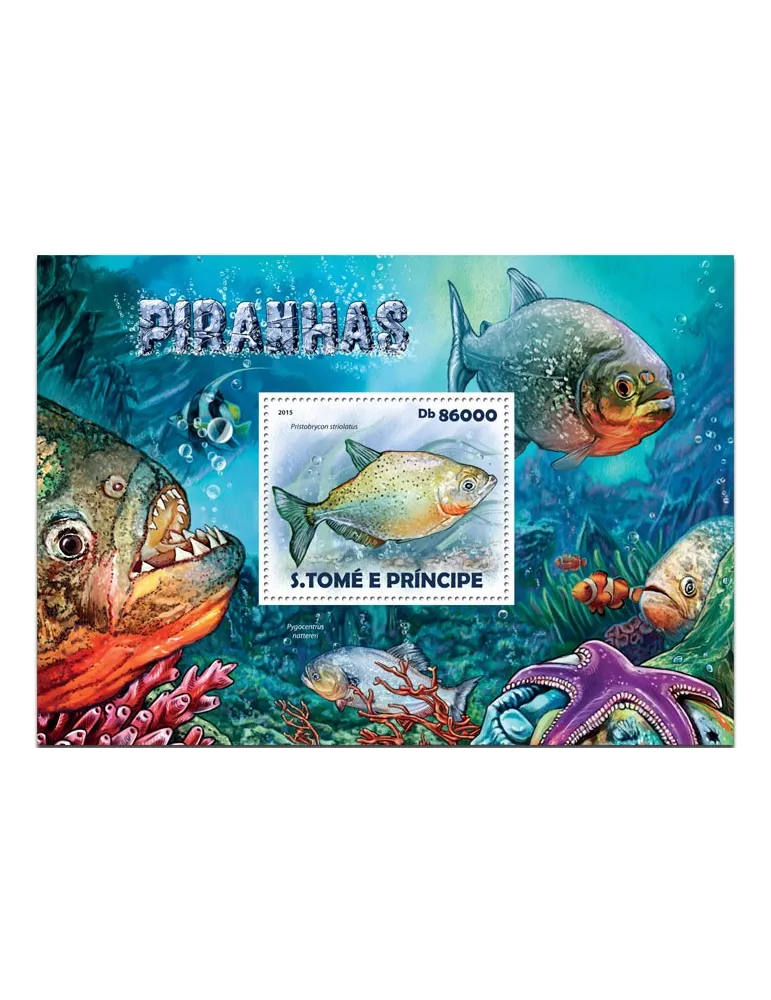 n° 832 - Timbre SAINT-THOMAS ET PRINCE Blocs et feuillets