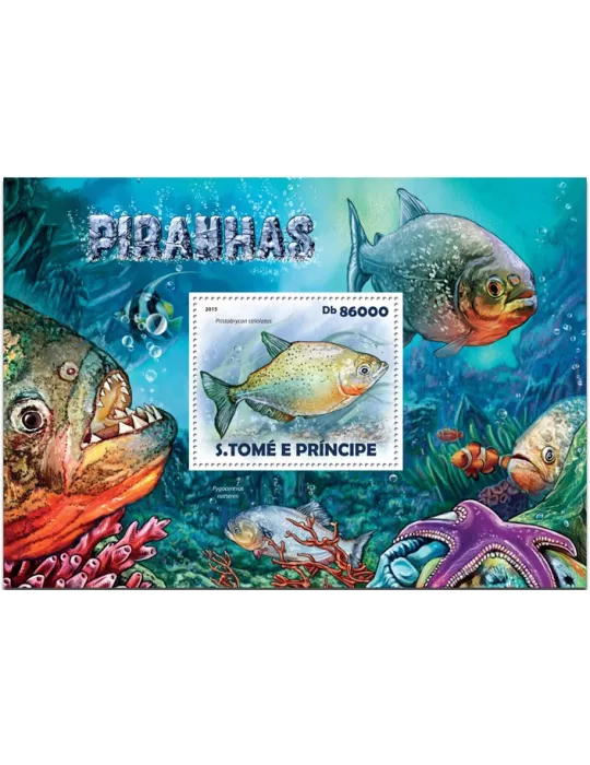 n° 832 - Timbre SAINT-THOMAS ET PRINCE Blocs et feuillets