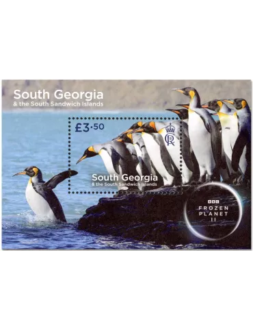 n° 33 - Timbre GEORGIE DU SUD Blocs et feuillets