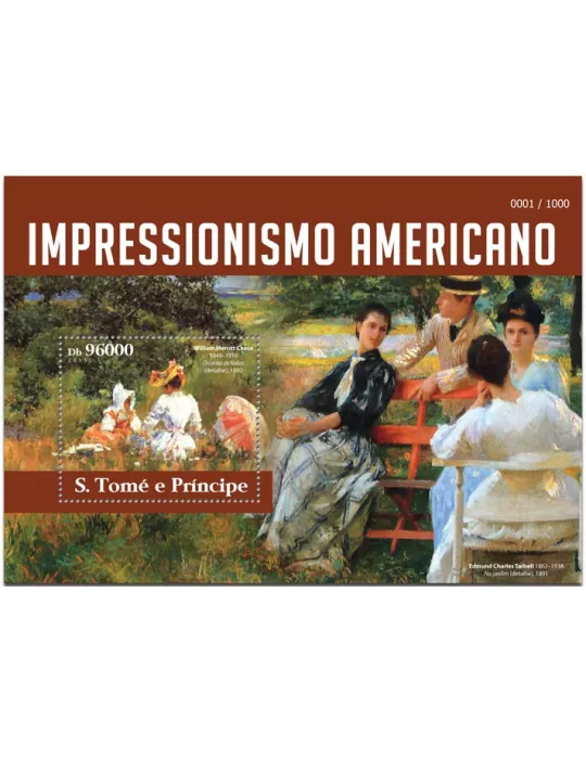 n° 878 - Timbre SAINT-THOMAS ET PRINCE Blocs et feuillets