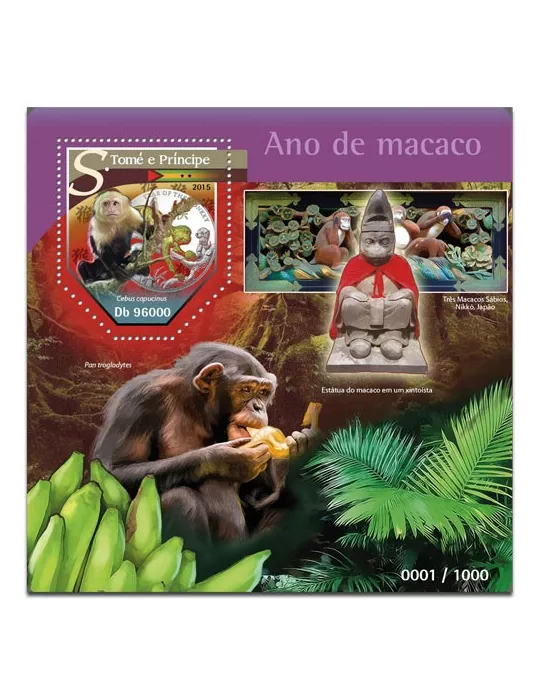 n° 892 - Timbre SAINT-THOMAS ET PRINCE Blocs et feuillets