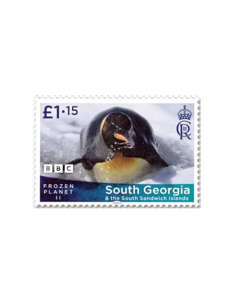 n° 794/797 - Timbre GEORGIE DU SUD Poste