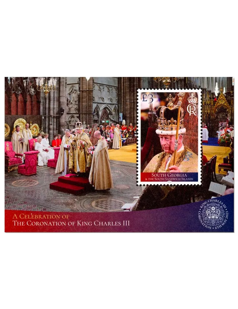 n° 34 - Timbre GEORGIE DU SUD Blocs et feuillets