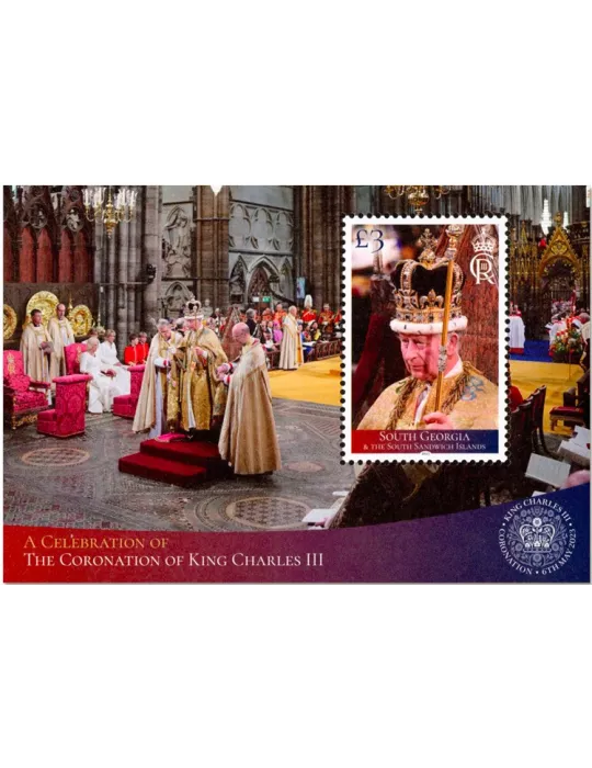 n° 34 - Timbre GEORGIE DU SUD Blocs et feuillets