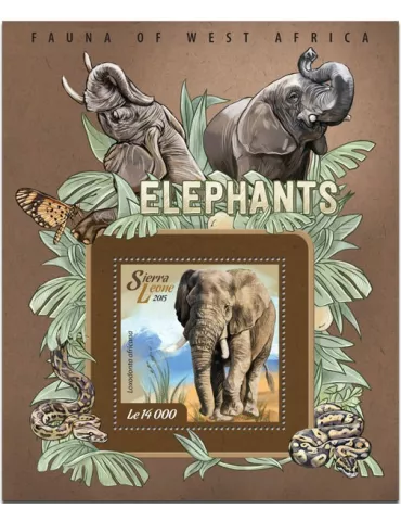 n° 710 - Timbre SIERRA LEONE Blocs et feuillets