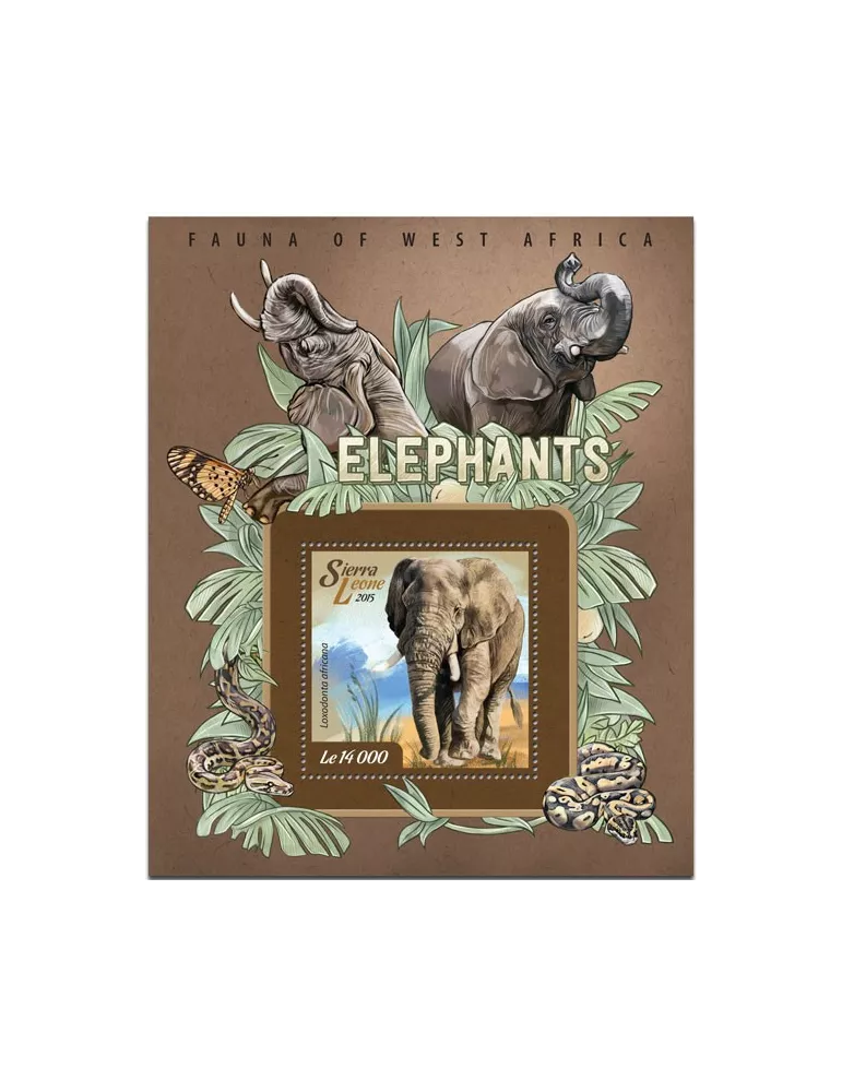 n° 710 - Timbre SIERRA LEONE Blocs et feuillets