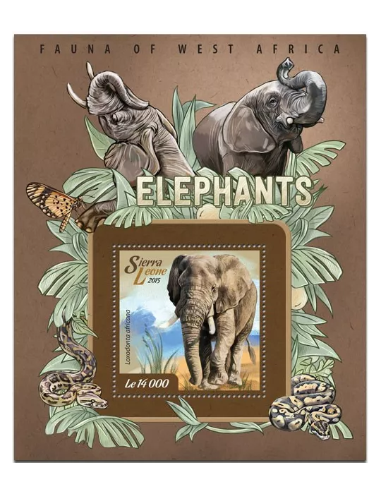 n° 710 - Timbre SIERRA LEONE Blocs et feuillets