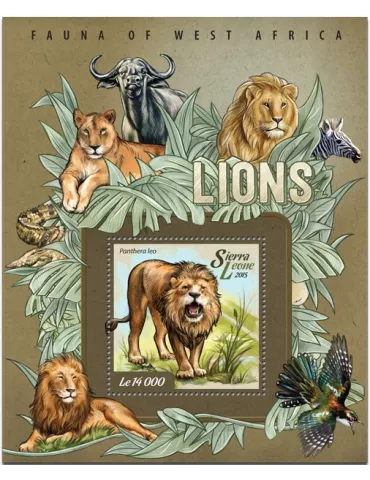 n° 718 - Timbre SIERRA LEONE Blocs et feuillets