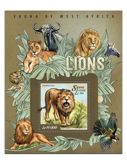 n° 718 - Timbre SIERRA LEONE Blocs et feuillets