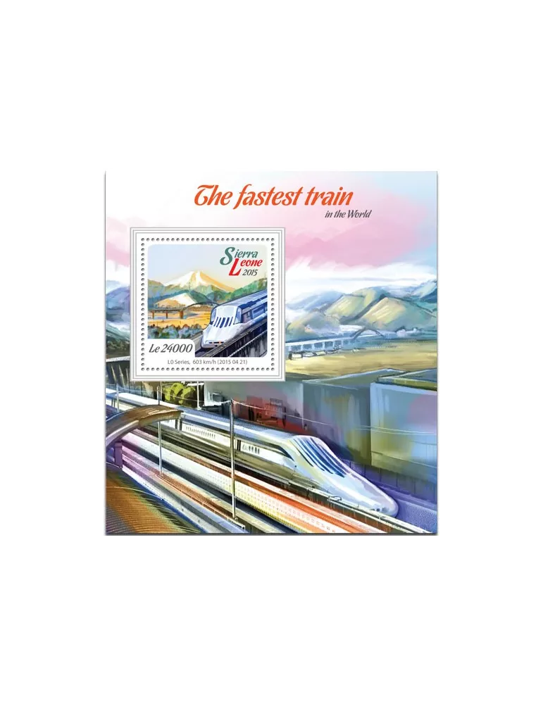 n° 743 - Timbre SIERRA LEONE Blocs et feuillets