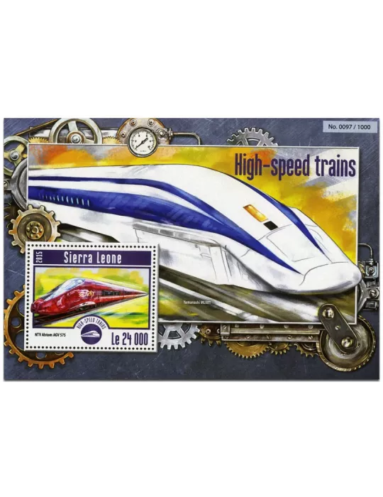 n° 755 - Timbre SIERRA LEONE Blocs et feuillets