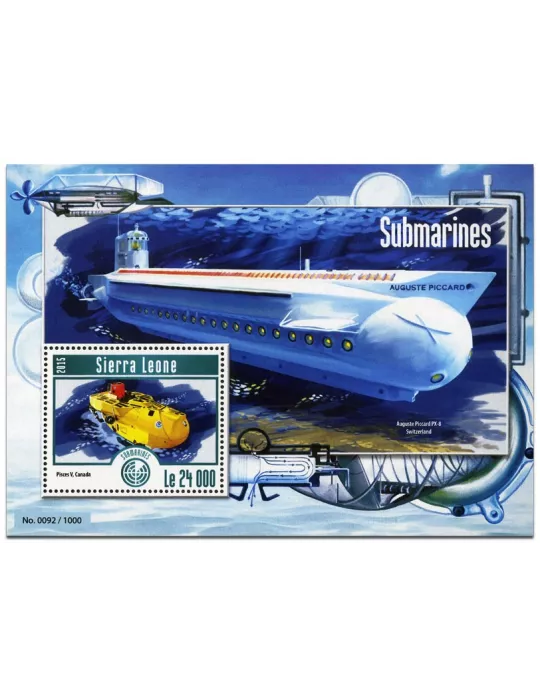 n° 764 - Timbre SIERRA LEONE Blocs et feuillets