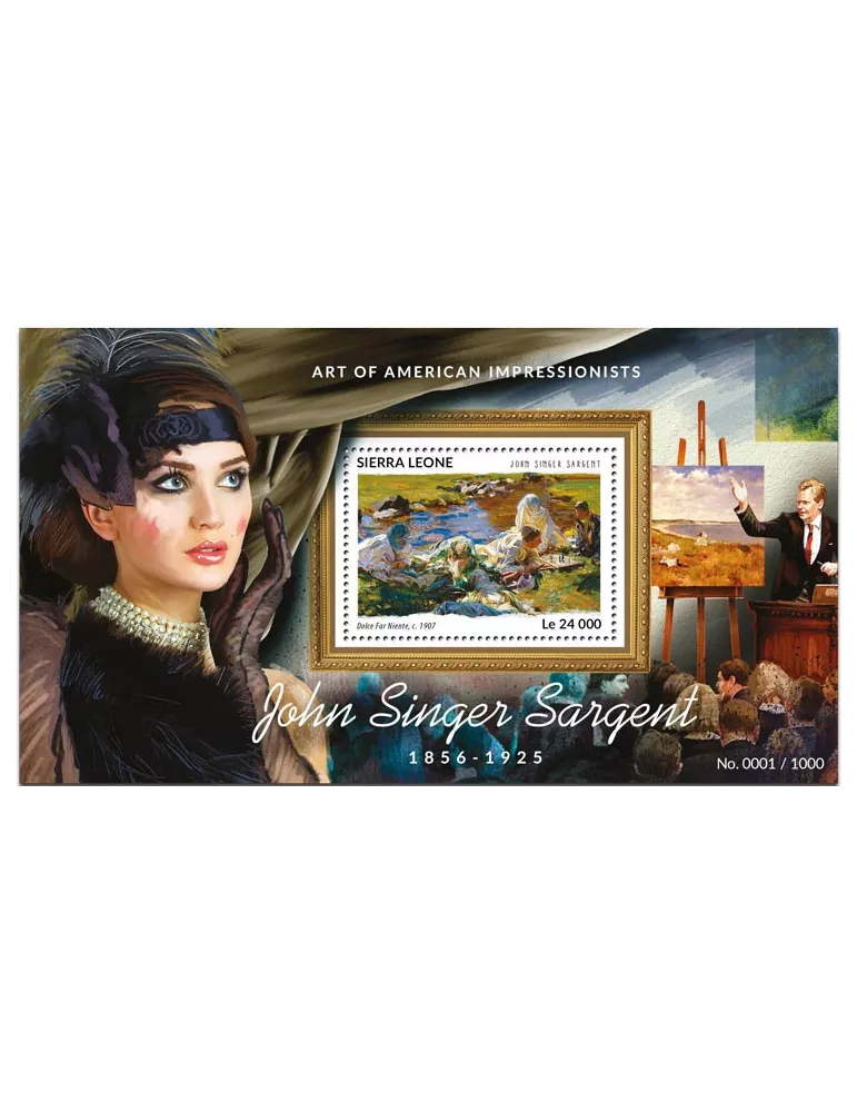 n° 799 - Timbre SIERRA LEONE Blocs et feuillets