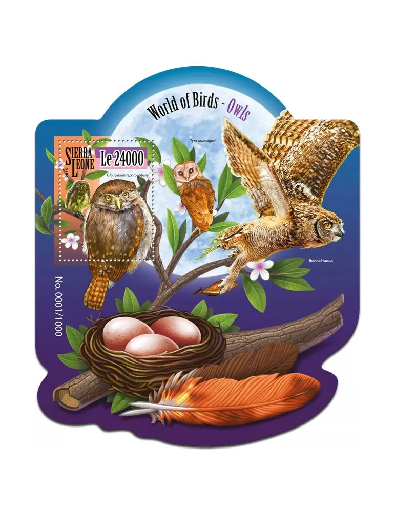 n° 814 - Timbre SIERRA LEONE Blocs et feuillets