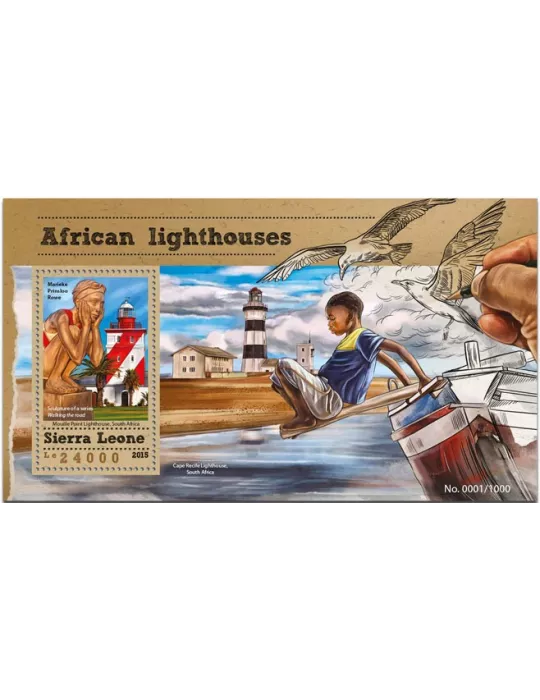 n° 837 - Timbre SIERRA LEONE Blocs et feuillets