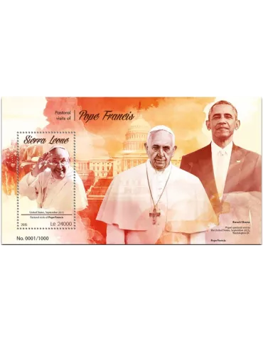 n° 843 - Timbre SIERRA LEONE Blocs et feuillets