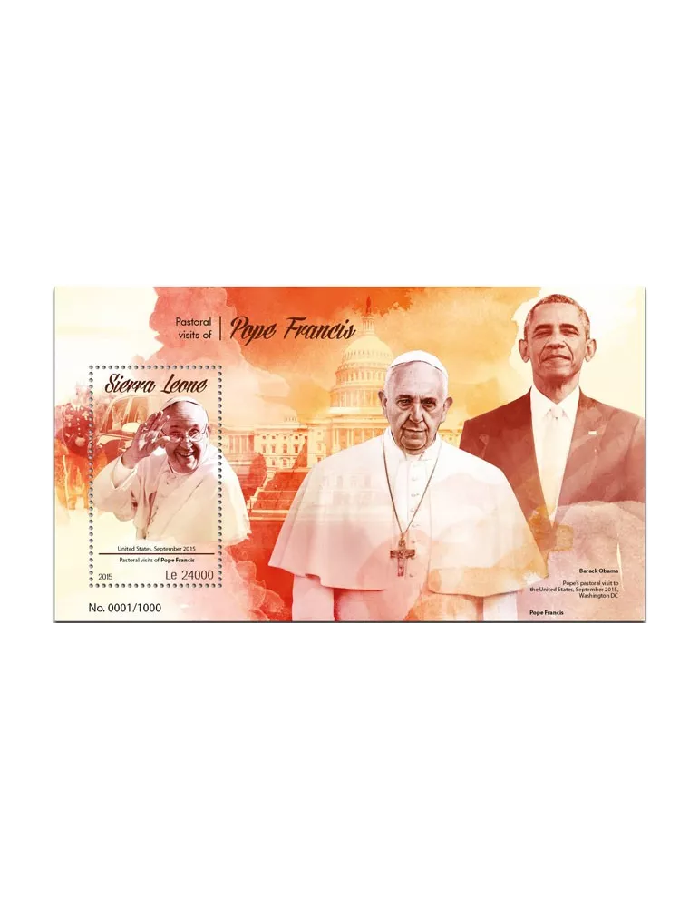 n° 843 - Timbre SIERRA LEONE Blocs et feuillets