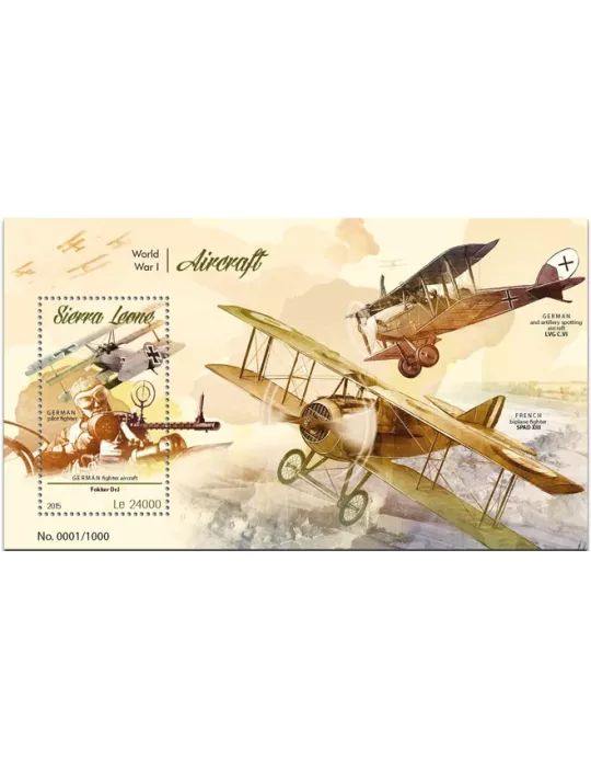 n° 848 - Timbre SIERRA LEONE Blocs et feuillets