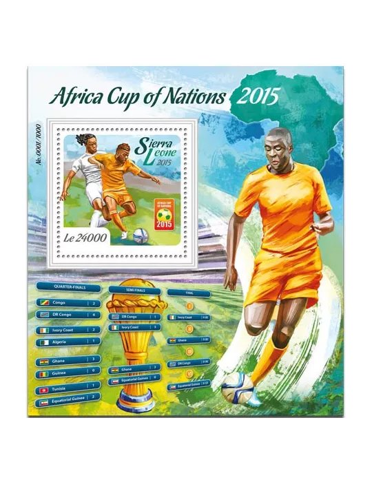 n° 852 - Timbre SIERRA LEONE Blocs et feuillets