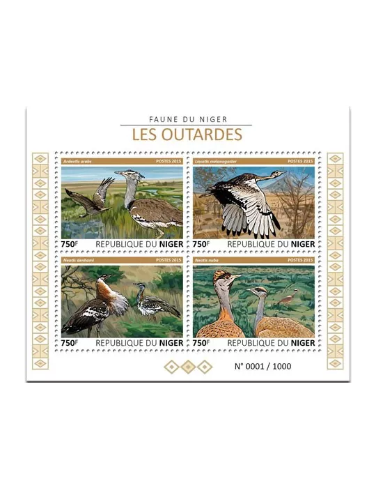 n° 509 - Timbre NIGER Blocs et feuillets