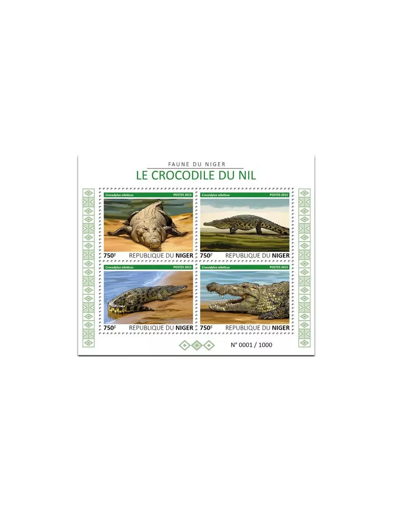 n° 521 - Timbre NIGER Blocs et feuillets