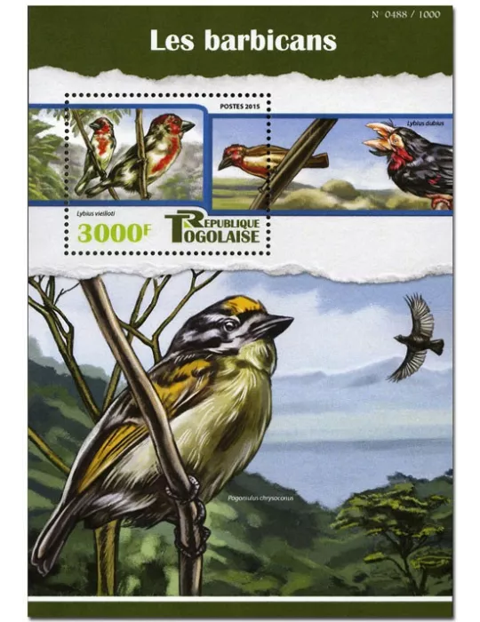 n° 1044 - Timbre TOGO Blocs et feuillets