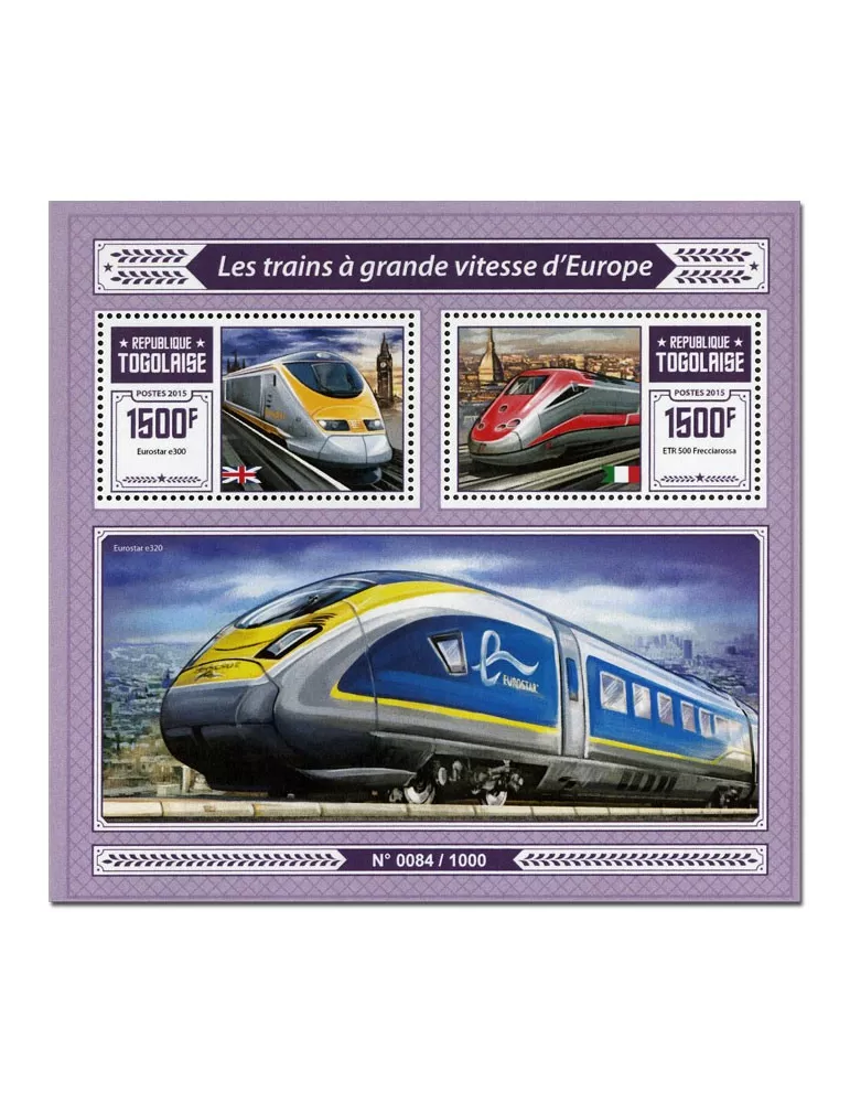 n° 1073 - Timbre TOGO Blocs et feuillets