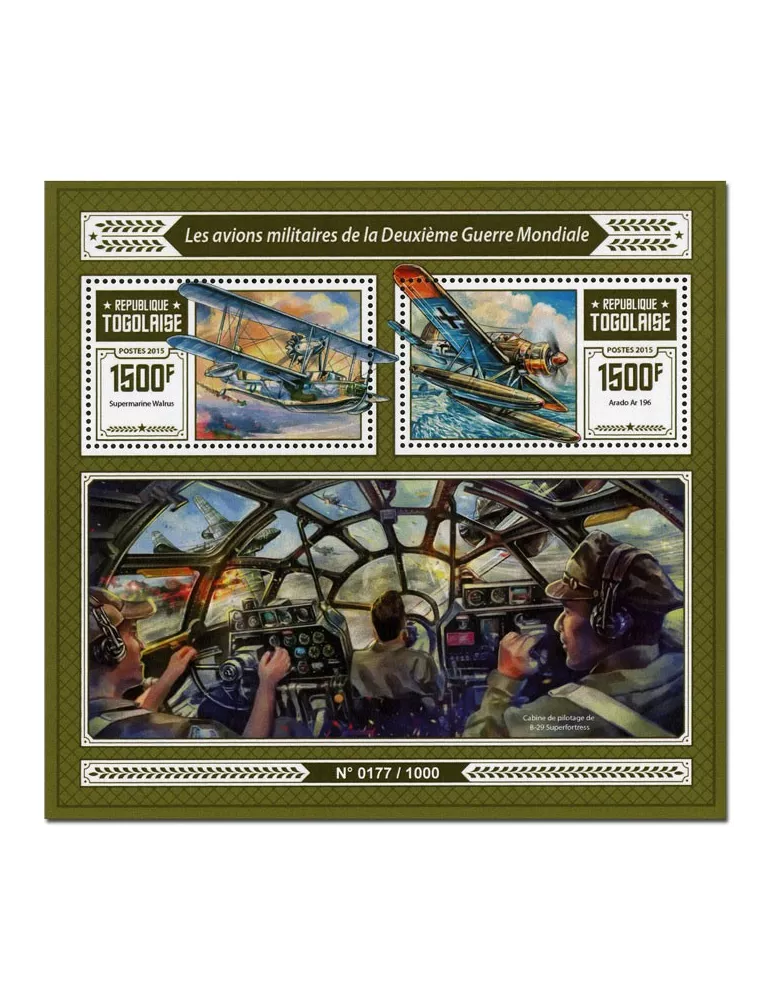 n° 1075 - Timbre TOGO Blocs et feuillets