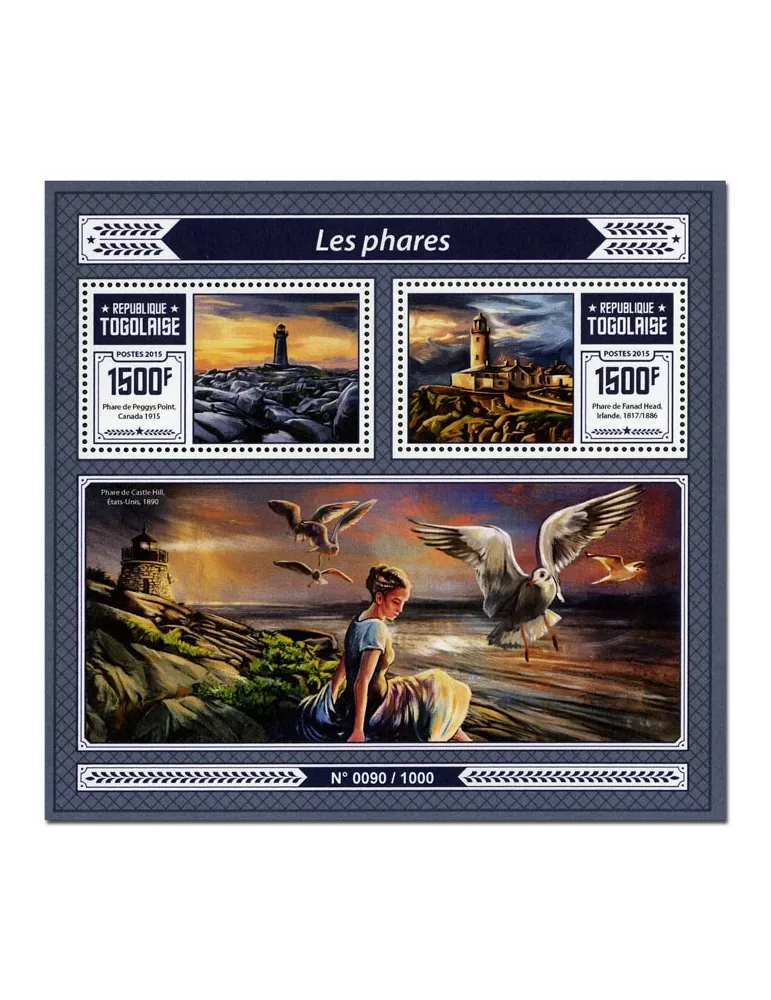 n° 1077 - Timbre TOGO Blocs et feuillets