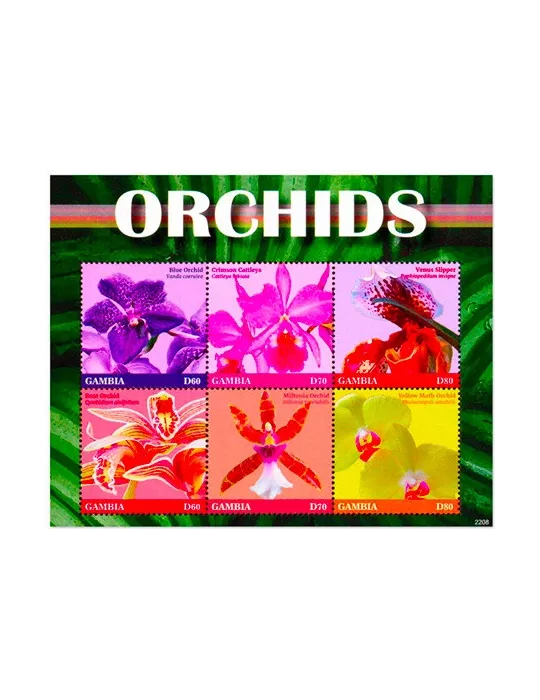 n° 6311/6316 - Timbre GAMBIE Poste