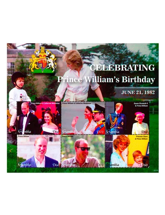 n° 6317/6322 - Timbre GAMBIE Poste