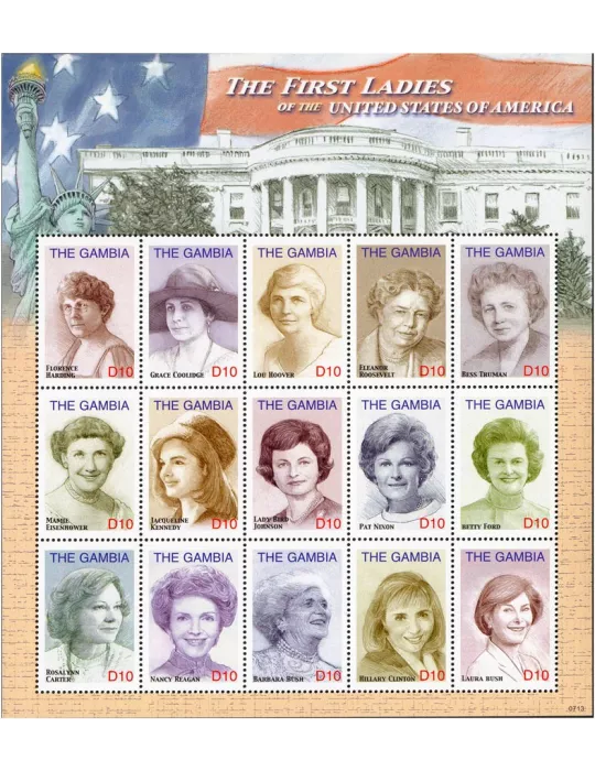 n° 6323/6337 - Timbre GAMBIE Poste