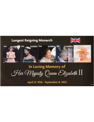 n° 6363/6367 - Timbre GAMBIE Poste