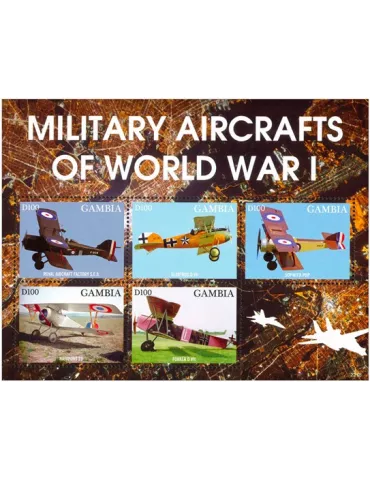 n° 6382/6386 - Timbre GAMBIE Poste