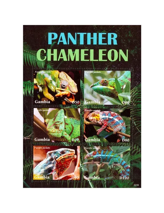 n° 6387/6392 - Timbre GAMBIE Poste