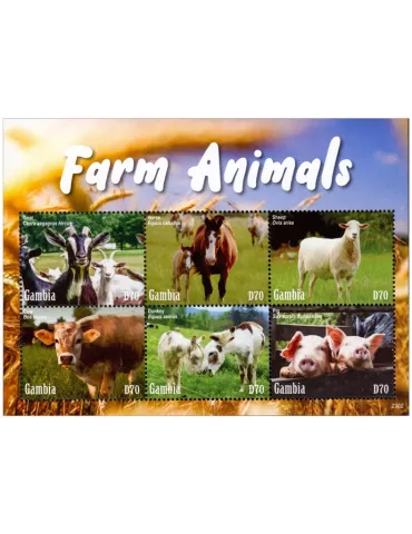 n° 6405/6410 - Timbre GAMBIE Poste