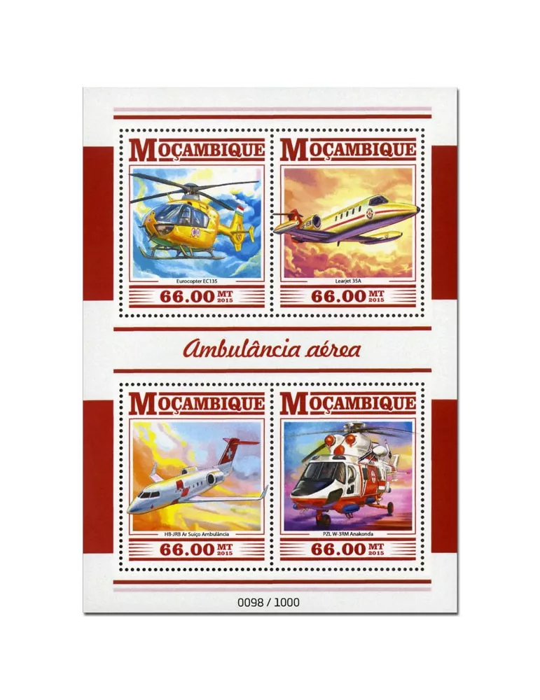 n° 6618 - Timbre MOZAMBIQUE Poste